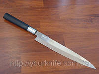 Купить нож кухонный японский KAI (Kershaw) Shun Wasabi Yanagiba 210мм