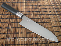 Нож сантоку кухонный японский KAI (Kershaw) Shun Wasabi Santoku 165мм