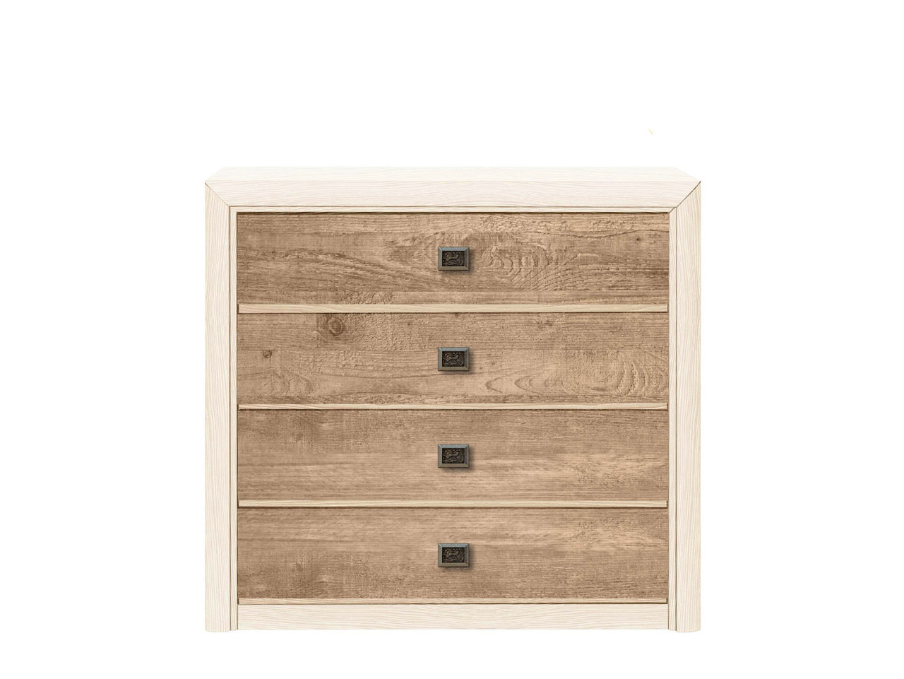 Комод 4Ш "Коен 2" від БРВ (сосна каньйон / дуб корабельний)