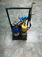 Зварювальний пост СП-001 на рамці (кислород 1 л.+1 л. пропан)