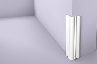 Плінтус кутовий Wallstyl WE2 (36х36)мм, довжина 2м