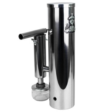 Димогенератор Дід Коптенко 2,5 л з конденсатосборником неіржавка сталь розбірний, фото 1