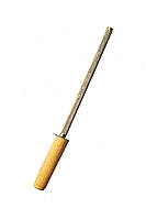 Мусат с деревянной ручкой для заточки ножей 31 см