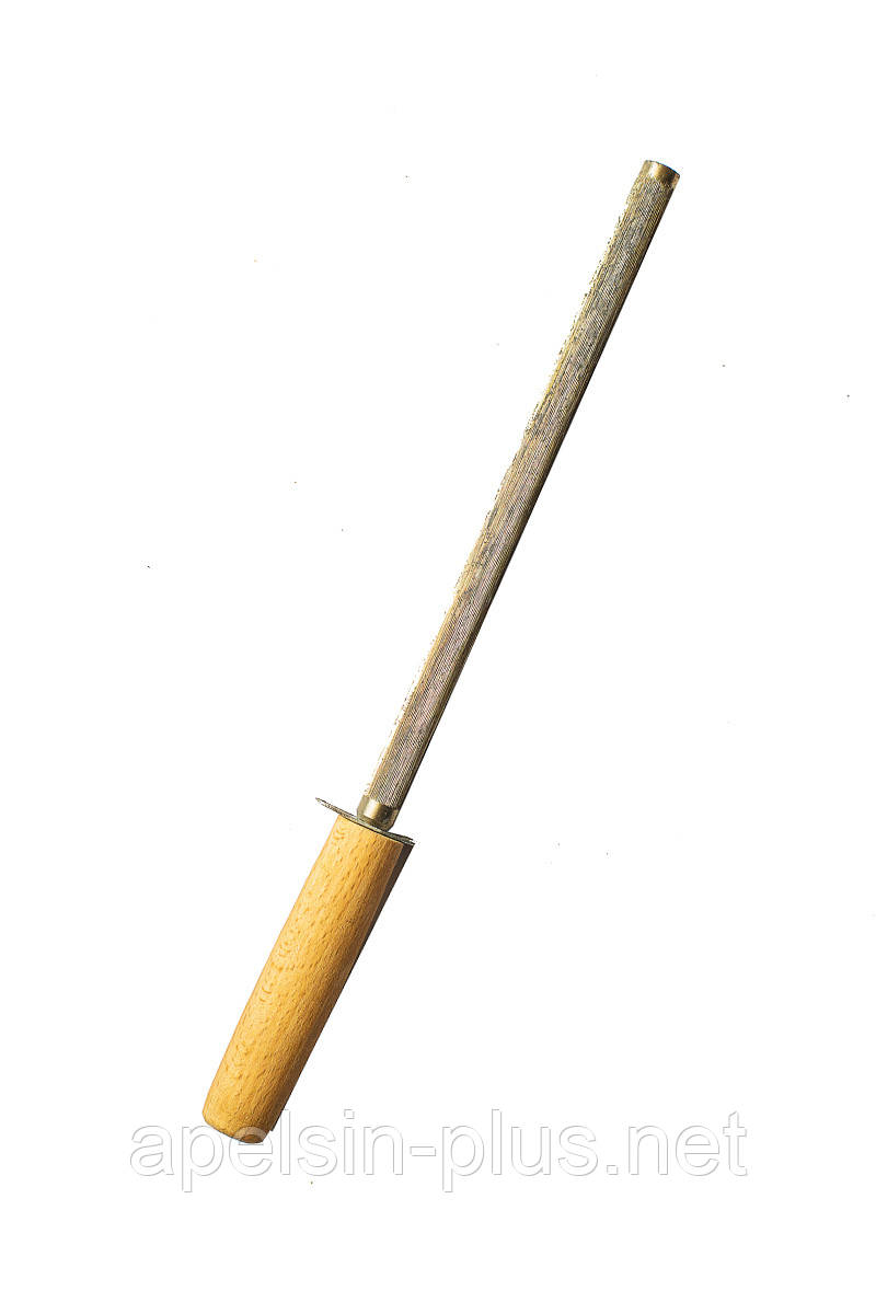 Мусат с деревянной ручкой для заточки ножей 31 см - фото 1 - id-p1001371785