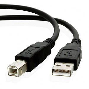 Кабель USB 2.0 Type A-Type B (AM-BM) 4.5м Cablexpert CCP-USB2-AMBM-15 чорний