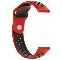 Спортивний ремінець Primo Perfor Sport для годинника Huawei Watch 2 - Red&Black