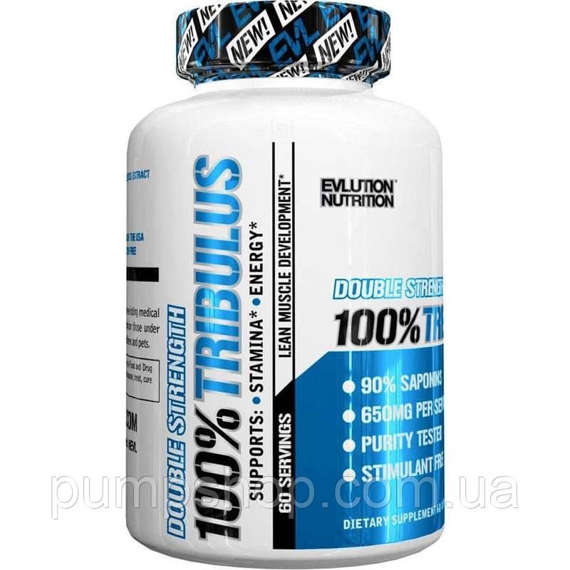 Трибулус EVLution Nutrition Double Strength 100% Tribulus 60 капс.( 90% сапонінів )