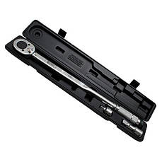 Динамометричний ключ 3/4" Intertool XT-9010 з перехідником і подовжувачем