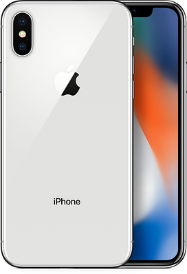 Смартфон Apple iPhone X 64 GB Silver (MQAD2) (Відновлений)