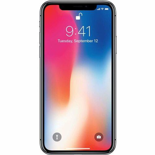 Смартфон Apple iPhone X 64 GB Space Gray (MQAC2) (Відновлений)
