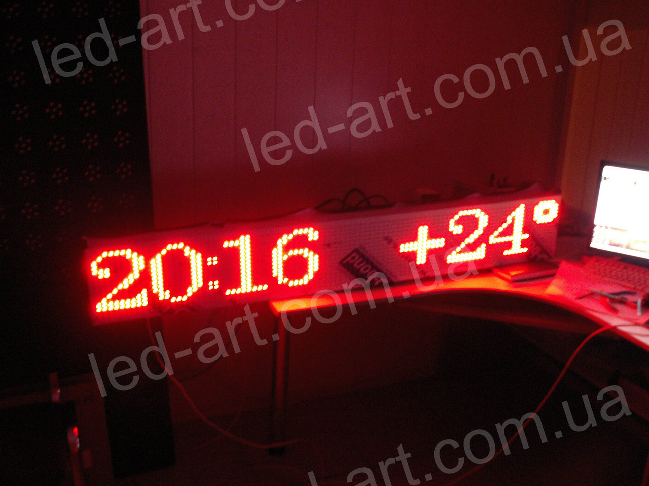 Світлодіодне табло біжучий рядок LED-ART-320х3200х80 мм, led табло вивіска - фото 4 - id-p105667079