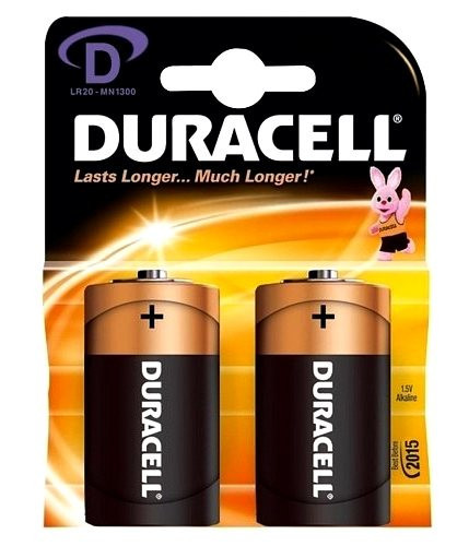 Батарейка DURACELL LR20 Alkaline - фото 1 - id-p1001501547