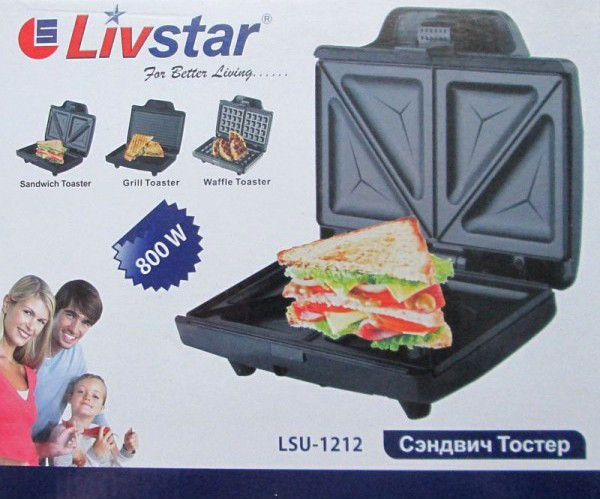 Бутербродница Livstar Lsu-1212 - фото 1 - id-p1001502381