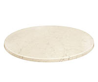 Столешница круглая Topalit d60 см White Marmor 0070