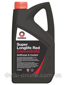 SUPER RED KONC COMMA антифриз-концентрат 2 л. G12+ (червоний), Англія, фото 1