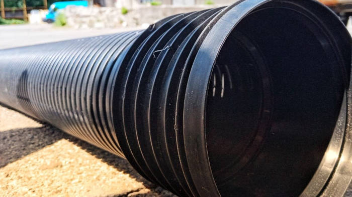 Гофрированная дренажная (перфорированная) труба PipeLife SN8 Ø110 6м ...