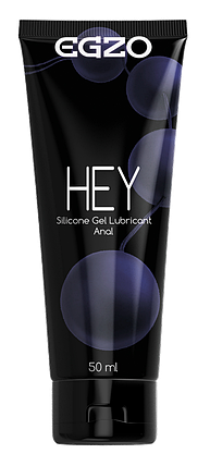 Анальний силіконовий лубрикант EGZO Silicone HEY, 50 мл , фото 1