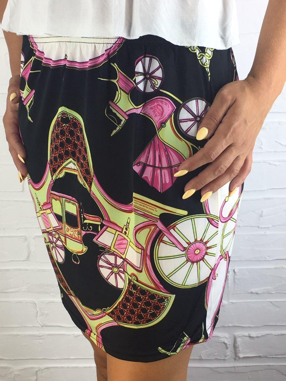 Спідниця жіноча Wen Yi 1706 чорна