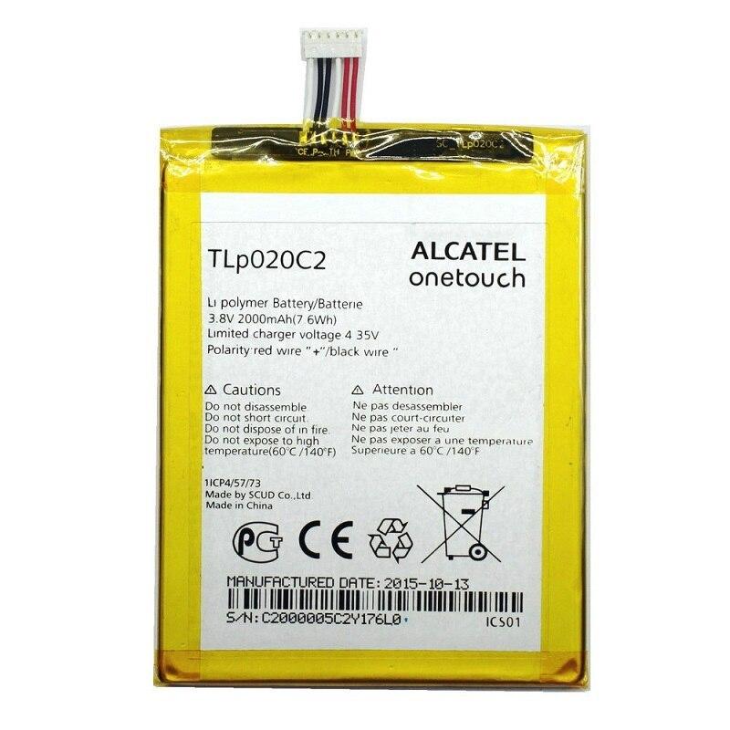 Аккумулятор Alcatel TLp020C1, TLp020C2 (2000 mAh)