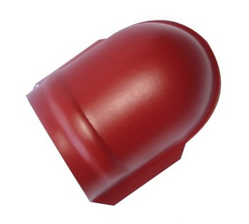 заглушка конька полукруглая