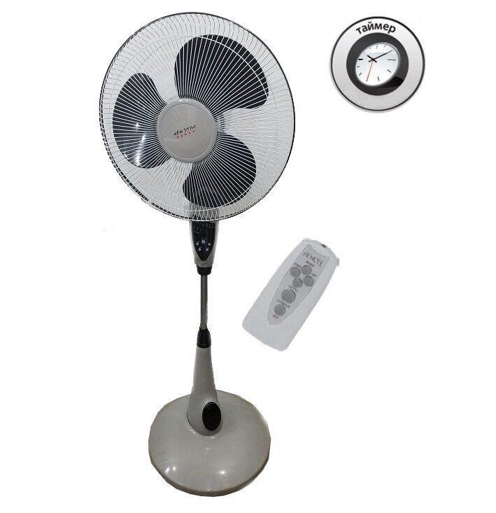 Вентилятор підлоговий з таймером і пультом ДК New Star FS40B-D 100 Вт