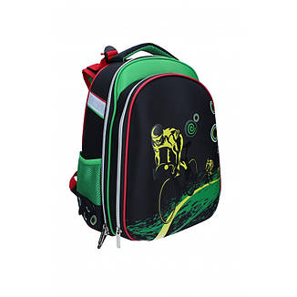 Ранець шкільний SchoolCase 2 відд Bike 9724 ж, фото 1
