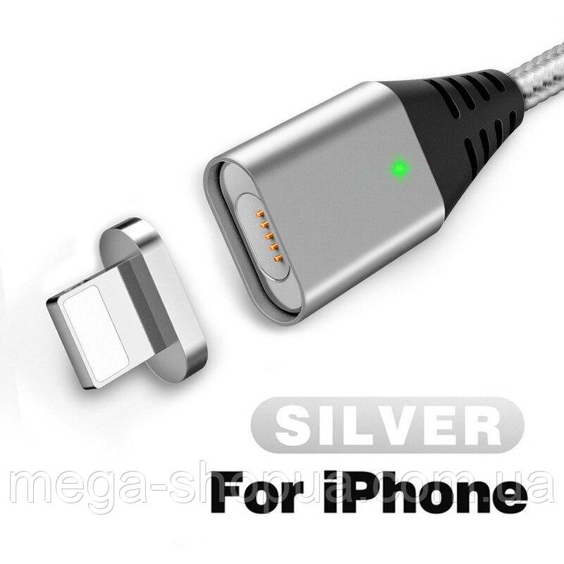 Магнітний кабель для швидкого заряджання USB - Lightning зарядний зарядка провід шнур iPhone айфон лайтнінг K2S