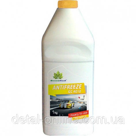 Антифриз GreenCool GC4010 0,9L (жовтий) 1кг, фото 1
