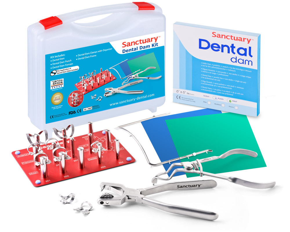 Набір для кофердаму (Dental Dam Kit) Sanctuary