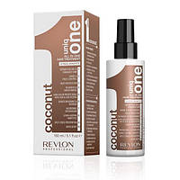 Маска-спрей для волос с ароматом кокоса Revlon Uniq One All in One Hair Treatment Coconut, 150 мл