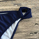 Роздільний Купальник жіночий із зав'язкою, розмір XL (чорний), фото 7