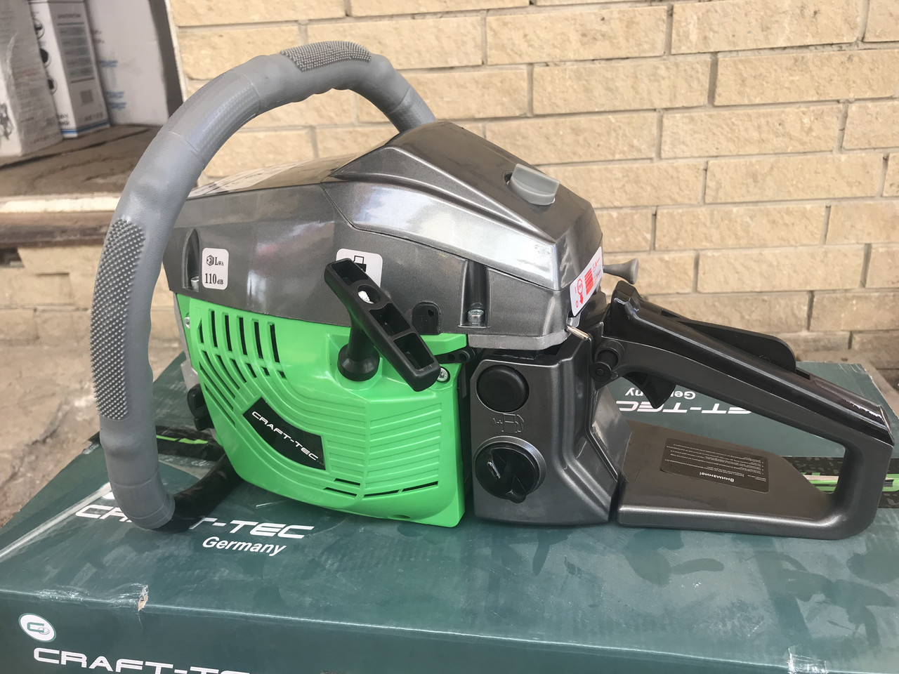 Бензопила Craft-tec CT-5600 2 шини 2 ланцюги