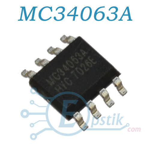 MC34063A мікросхема живлення SOP8