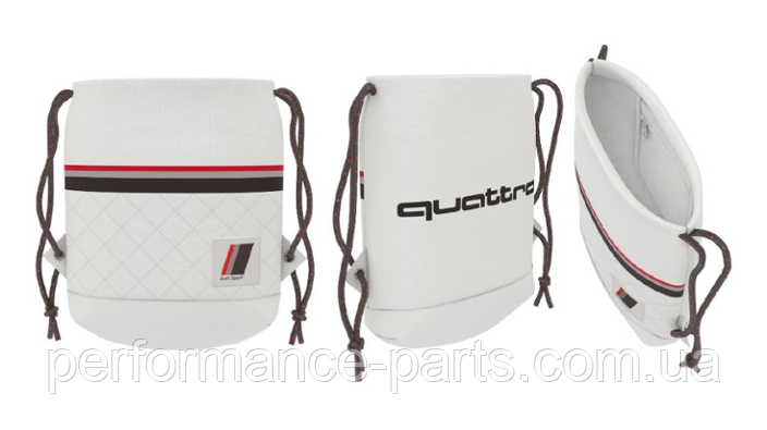 Сумка-рюкзак Audi Heritage Draw String Bag, offwhite, артикул 3151900100