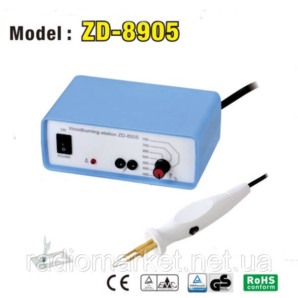Станція для випалювання ZD-8905, 40W, 220V, фото 1