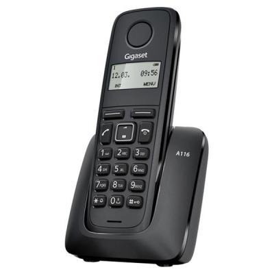 Телефон DECT Gigaset A116 Black (S30852H2801S301), фото 1