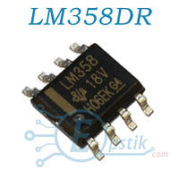 LM358DR операционный усилитель двухканальный SOP8