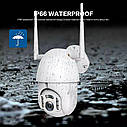Зовнішня поворотна IP WiFi камера Unitoptek XMW-N02 1080P Onvif.  iCSee, фото 4