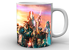 Кружка GeekLand World of Warcraft Світ Військового Ремесла всі персонажі WW.02.15