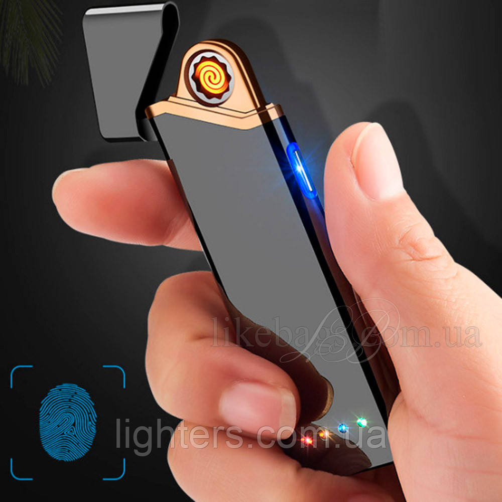 Електронна запальничка USB "tesla ITHACA" у подарунковій упаковці LG-352B
