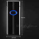 Сенсорна запальничка usb електронна без газу UNION, фото 3