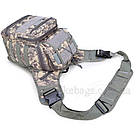 Непромокальна сумка бананка 55л HANDS LG-437, фото 5