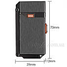 Запальничка двох режимна юсб і газова CALDWELL, фото 4