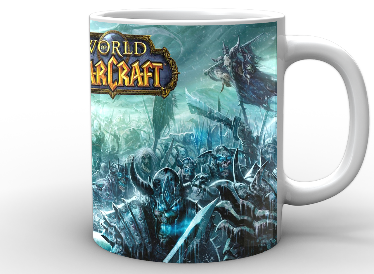 Кухоль GeekLand World of Warcraft Світ Військового Ремесла два королі WW.02.19