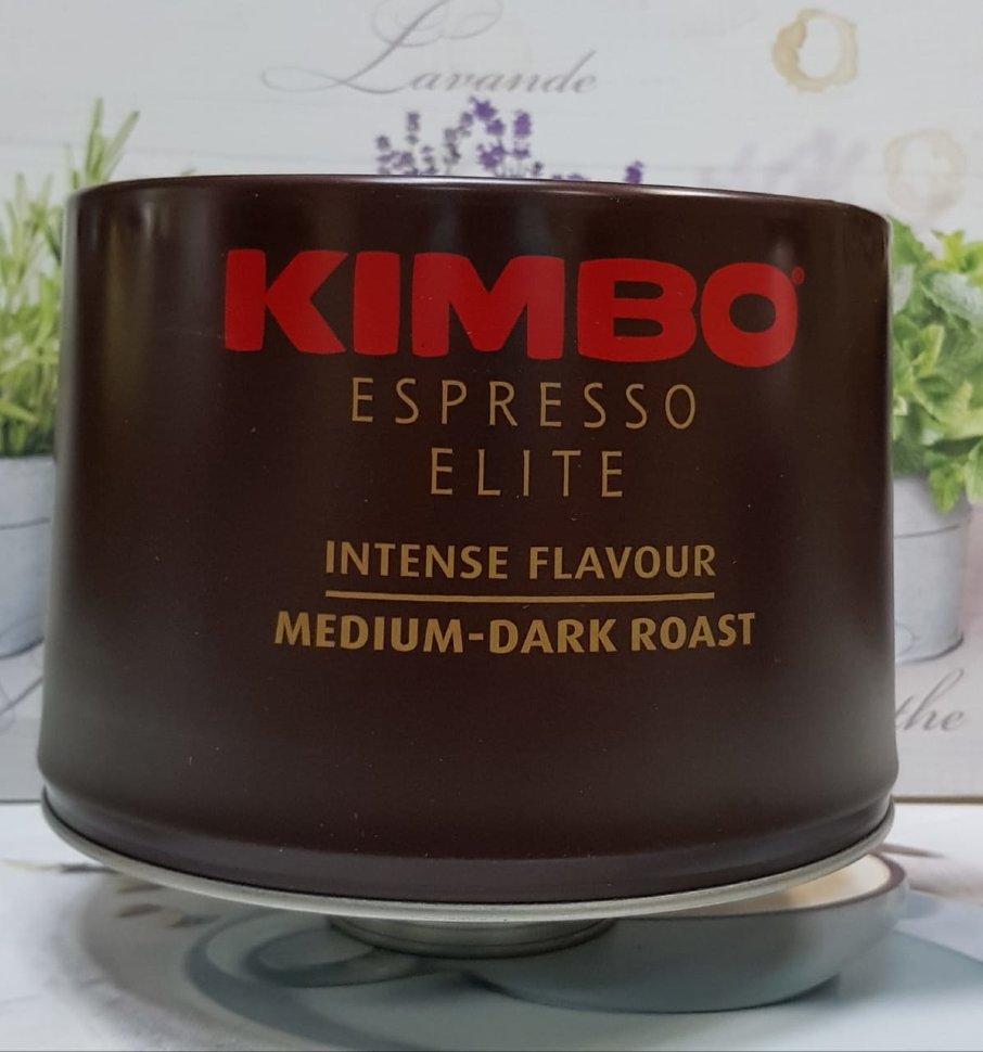 Кава в зернах KIMBO Intense Flavour Espresso Elite 1 кг ж/б. Італія (Кімбо в банку), фото 1