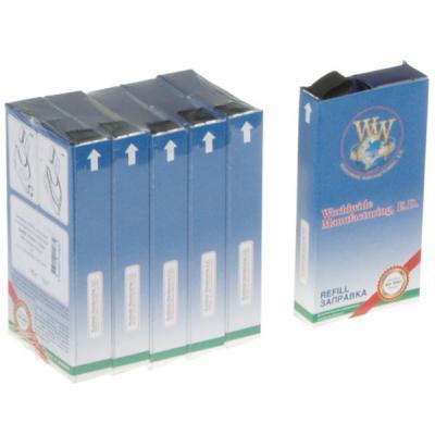 Стрічка до принтерів 13мм х 12м Refill STD Black*5шт (л/м) WWM (R13.12SM5), фото 1