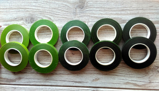 tejp lenta zelenaja floristicheskaja lenta