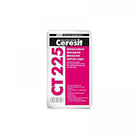 Ceresit CT-225, шпаклевка цементная финишная фасадная (3-5мм), 25 кг