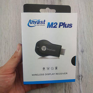 Приставка Smart-stick HDMI бездротовий медіаплеєр AnyCast M2 Plus