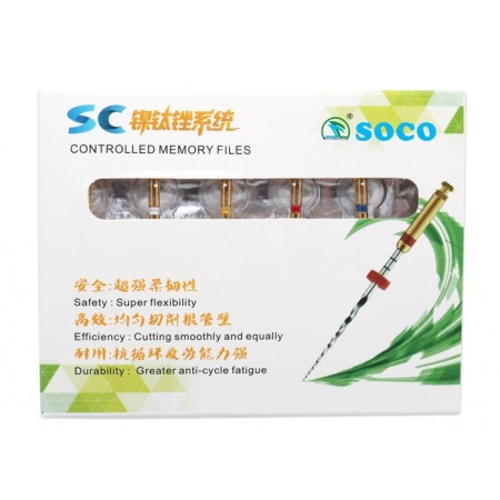СОКО файли SC NiTi SOCO, 04/30 25 мм